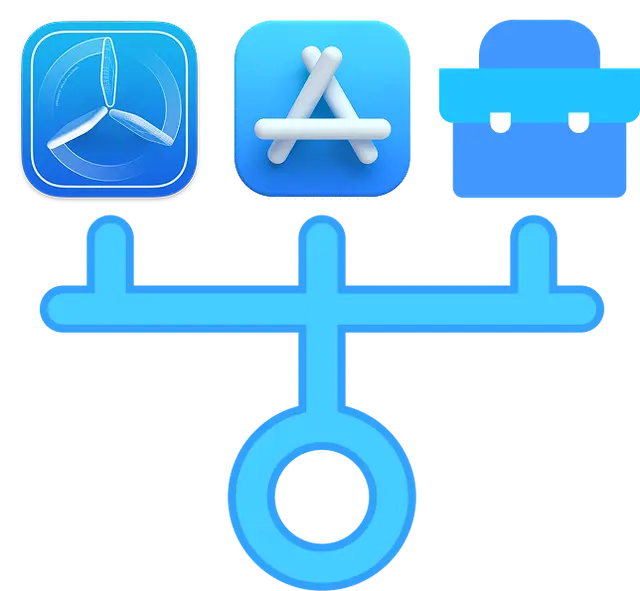 iOS app distribution and App Store publishing workflow