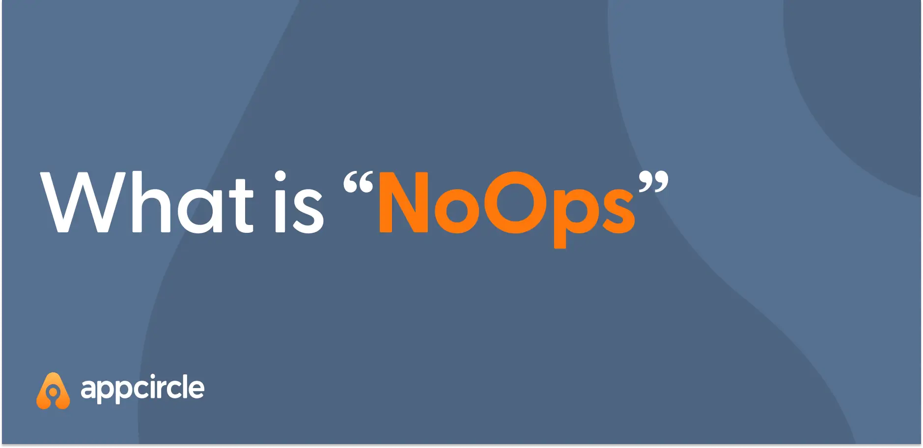 What is NoOps