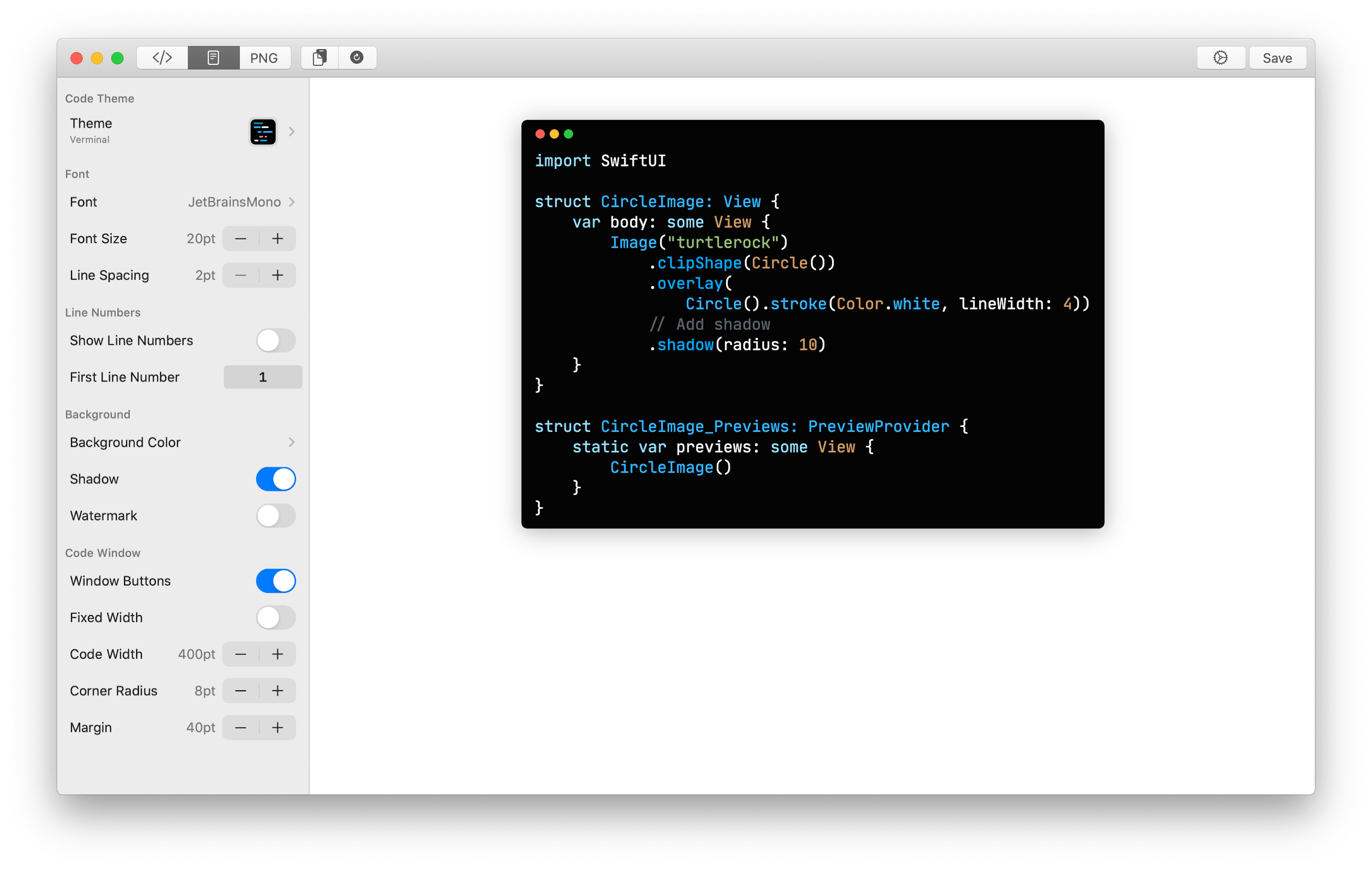 Codye UI Mac