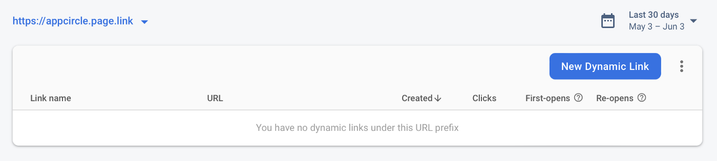 Dynamic link