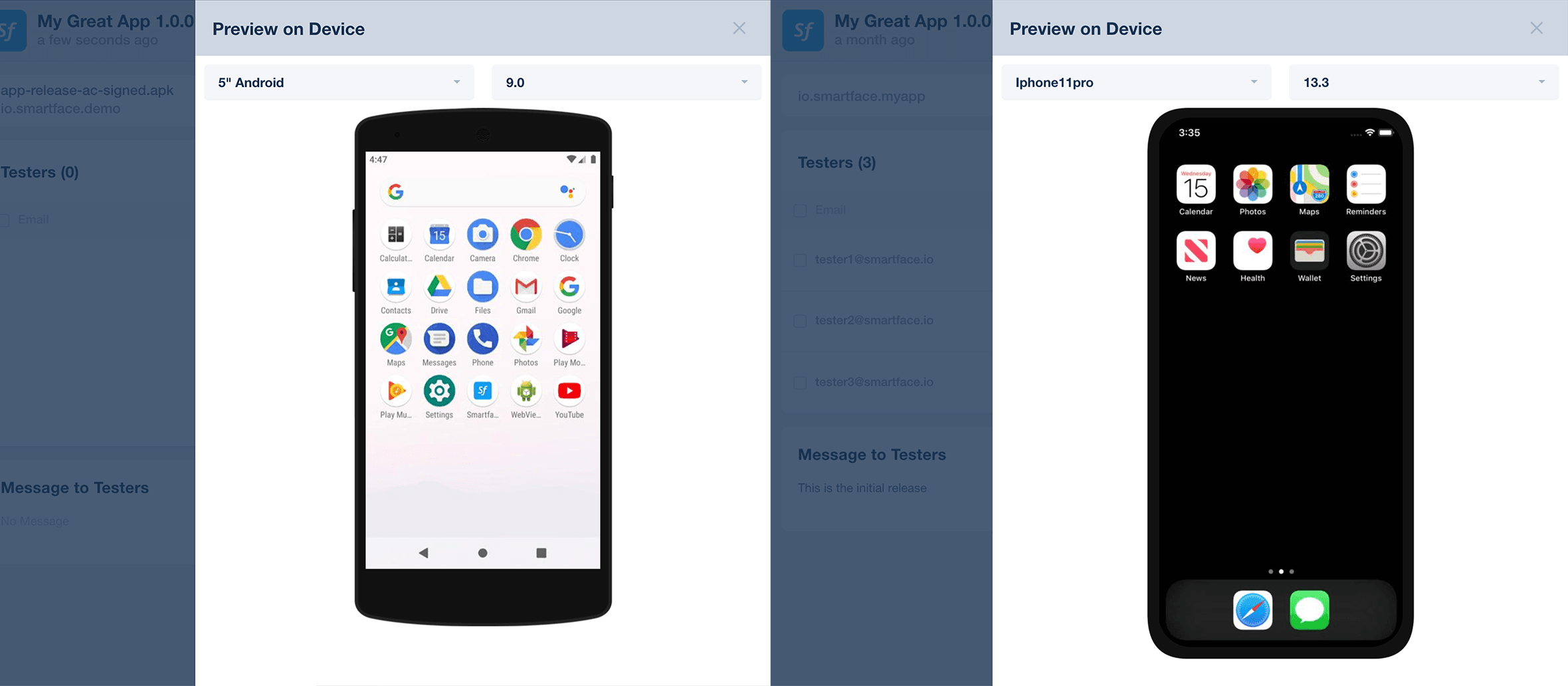 What are the UI differences between Flutter vs React Native?