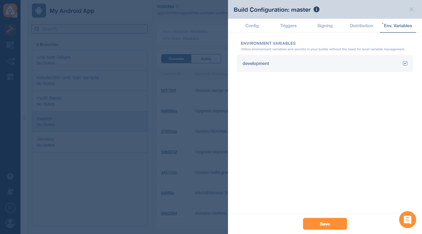 Appcircle Environment Variables