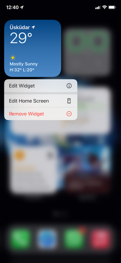 Widget Extension