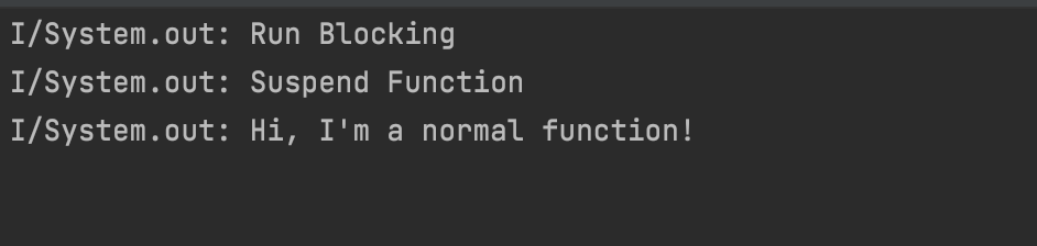 Suspend Function-Coroutines