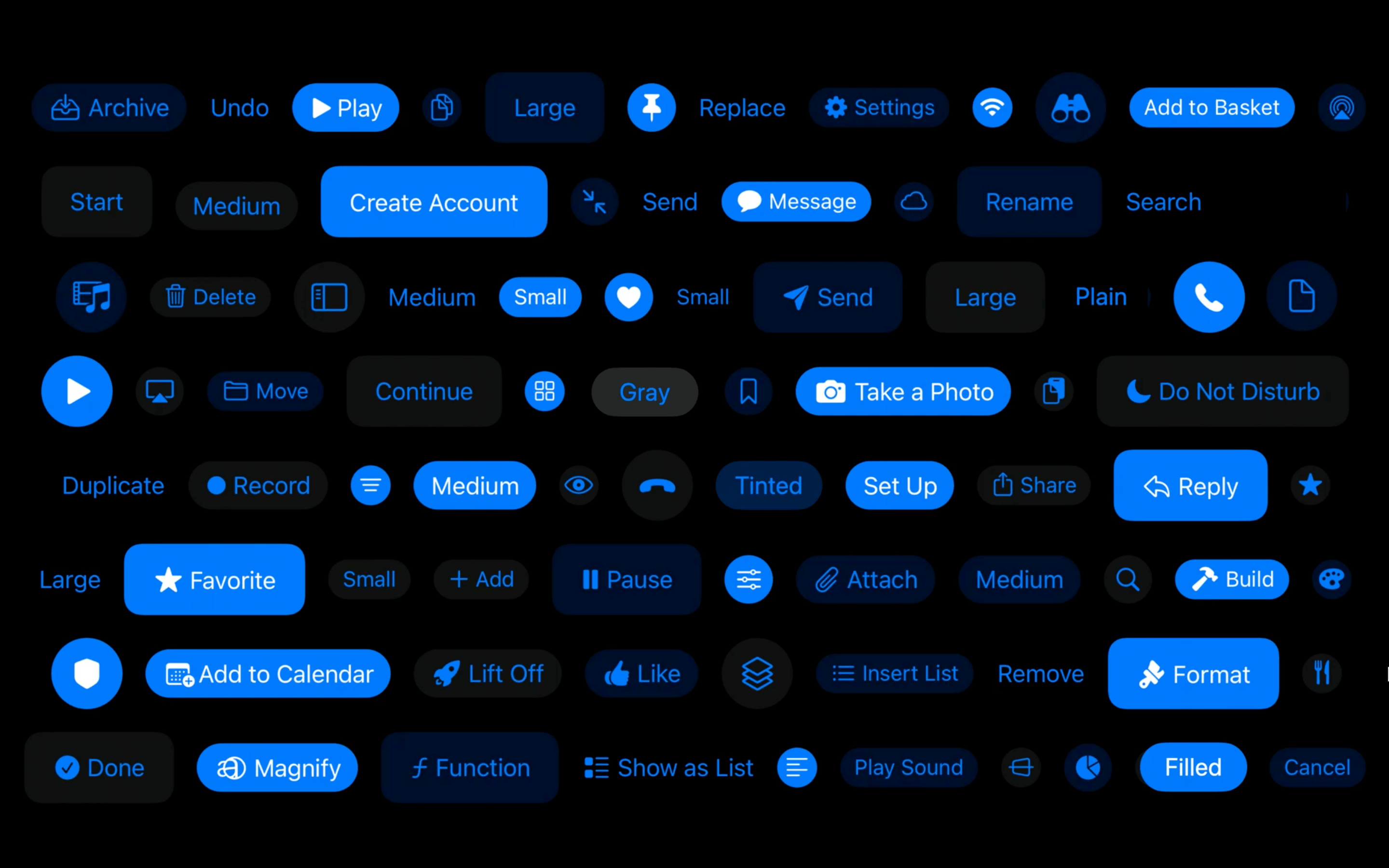 New UIButton Styling