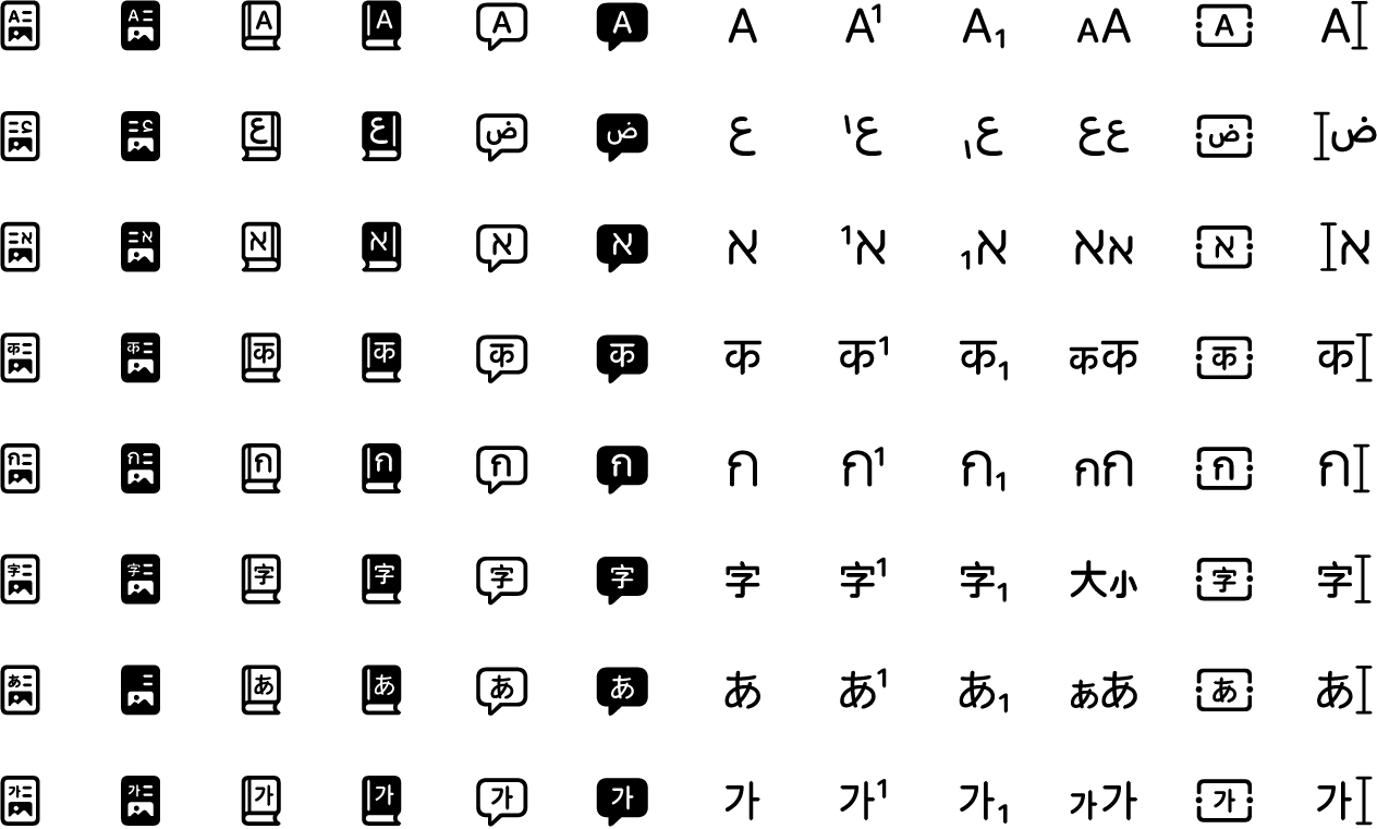 Localized variants for sf symbols