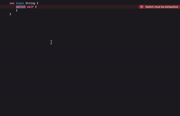 xcode-tips-expand-switch-cases