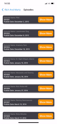 UITableView example