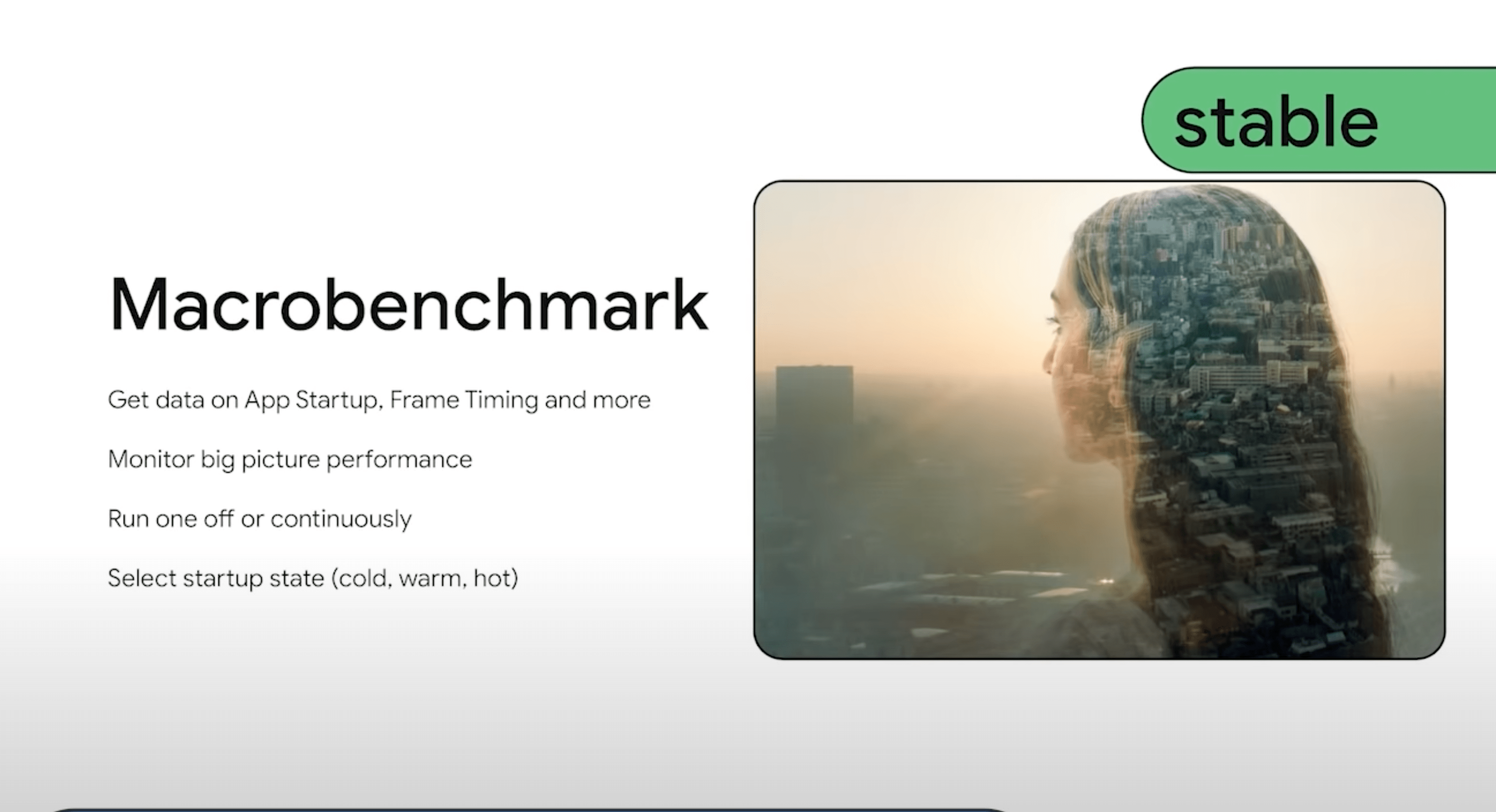 Macrobenchmark