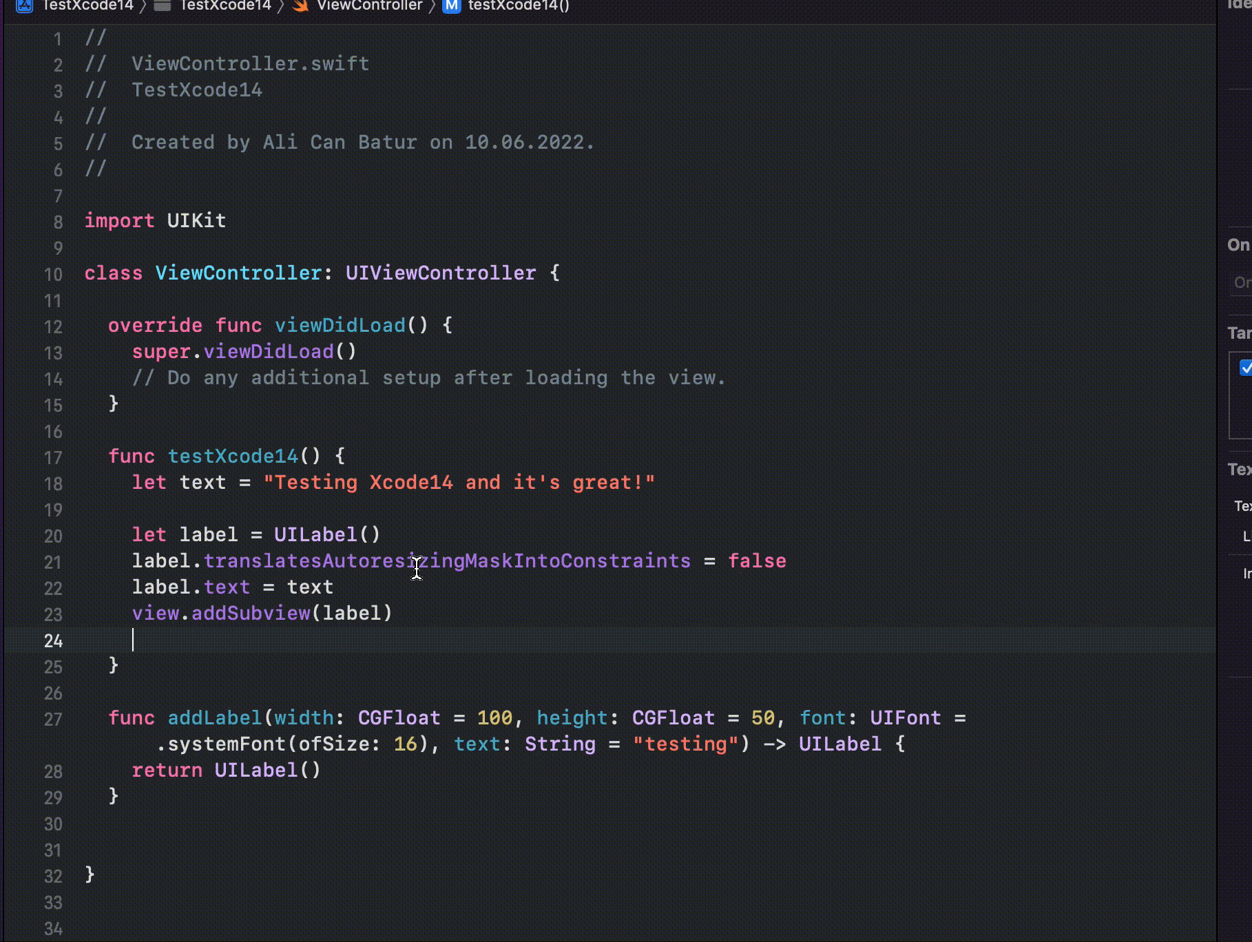 Code Completion