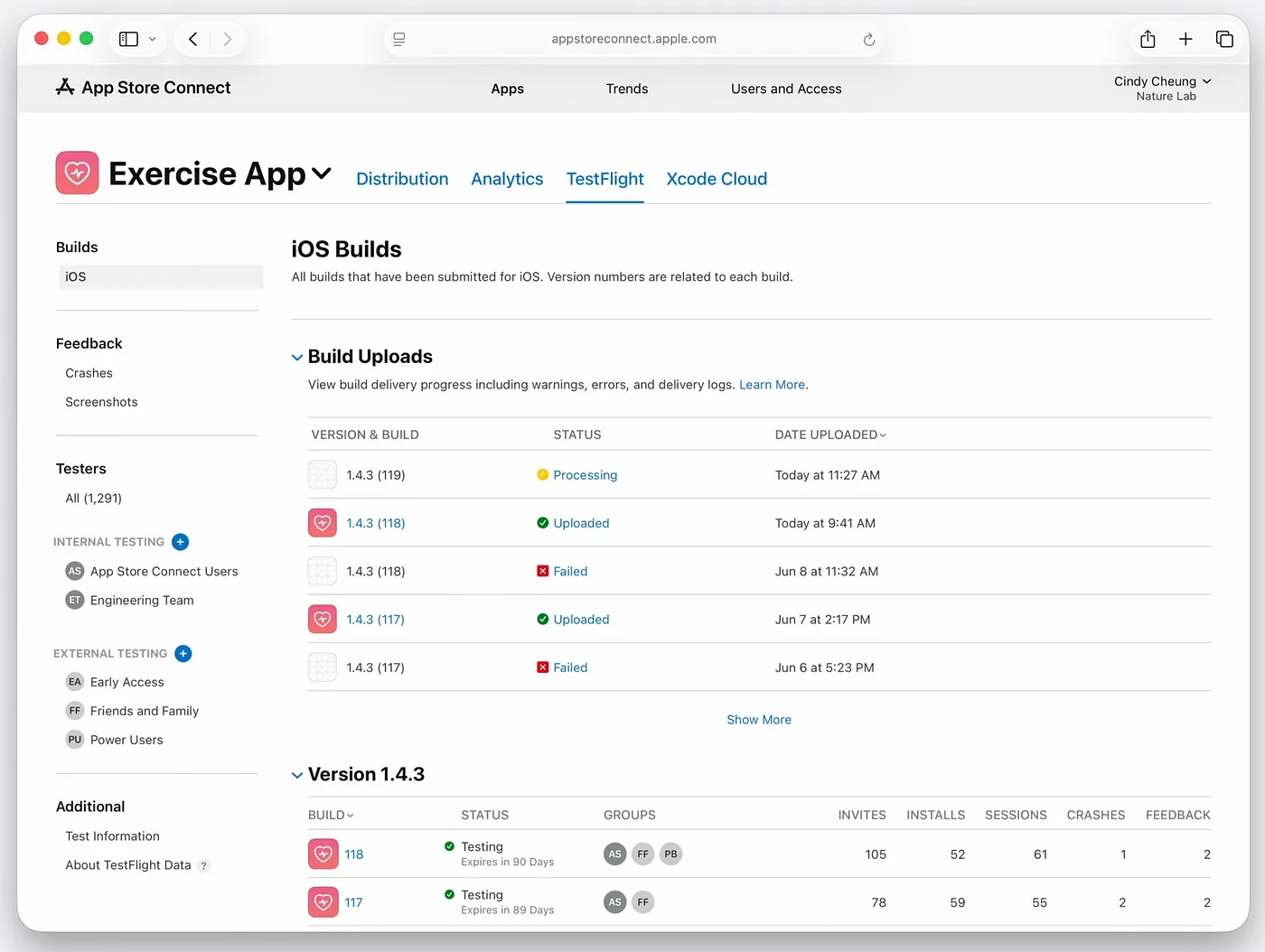 App Store Connect