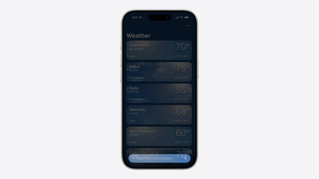 New SearchBar Appearance