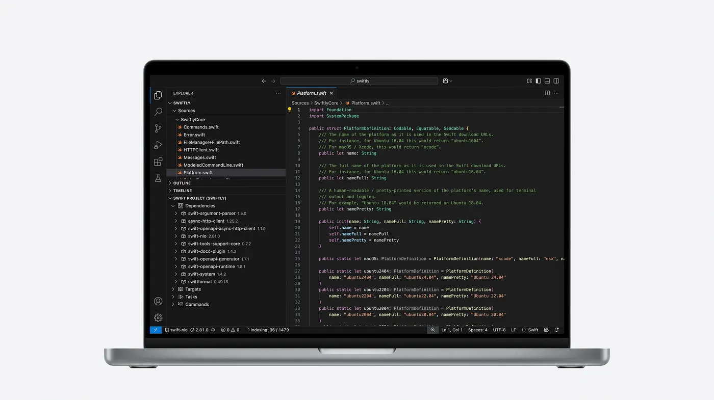 New Editor for Swift wwdc25