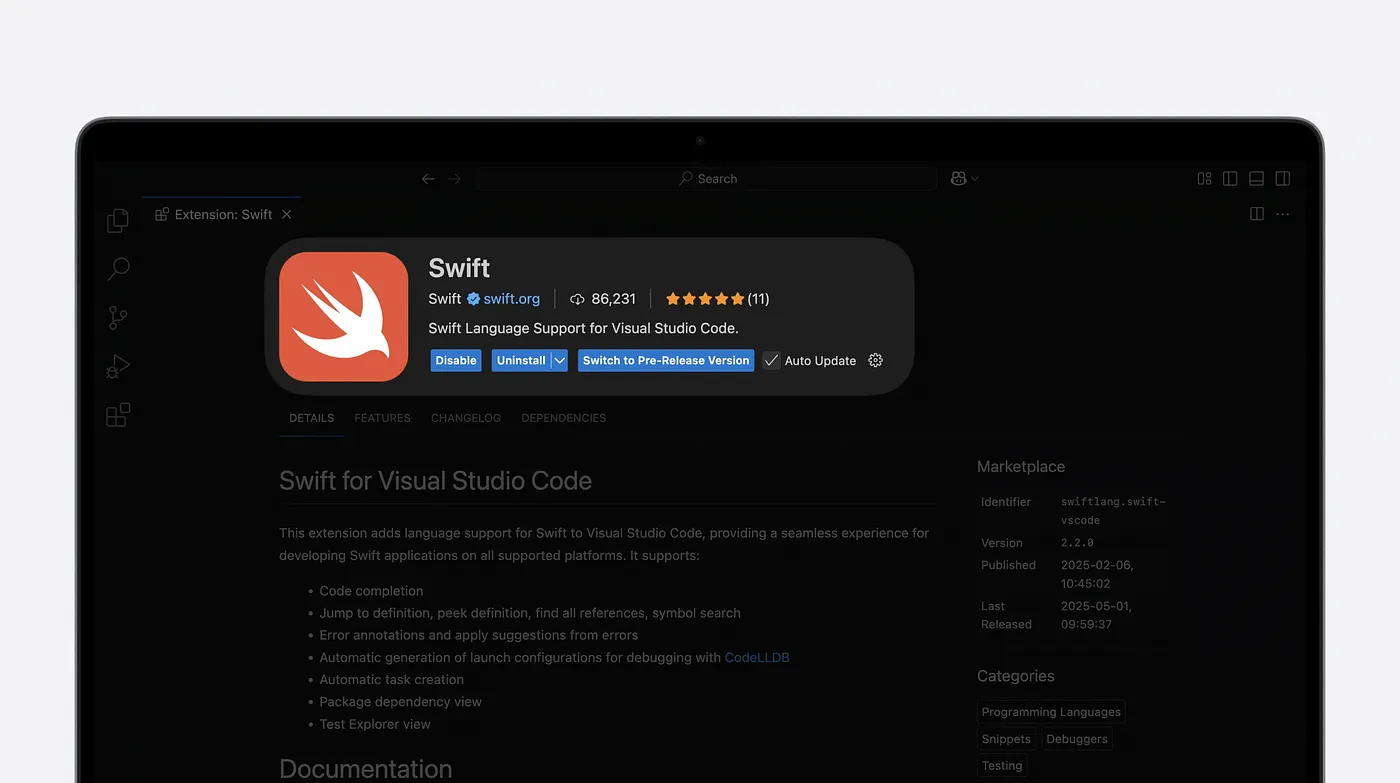 New Extension For Swift