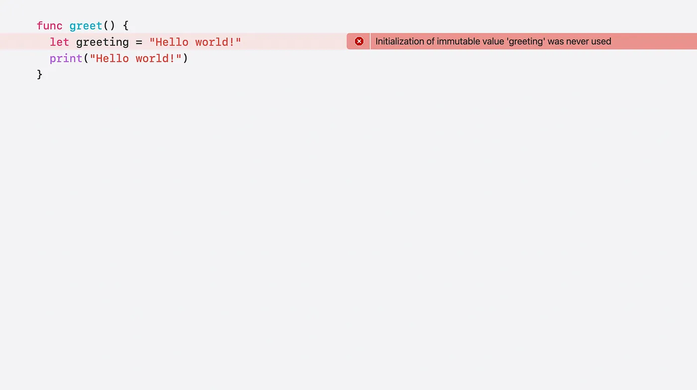 post-WWDC25 XCode Editor Error Detection