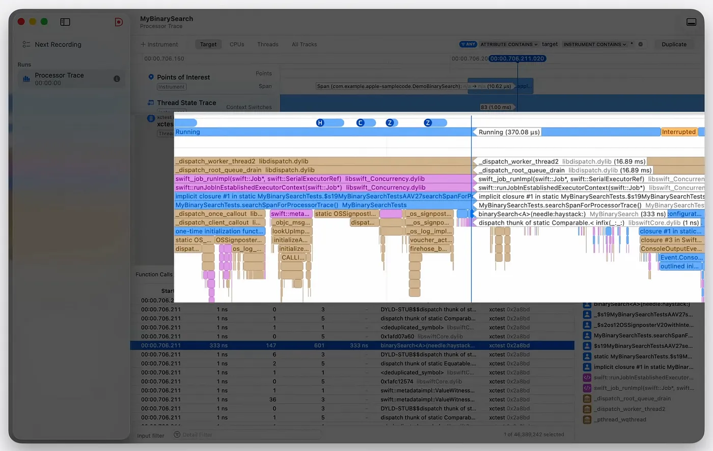 Processor Trace Detailed Analysis