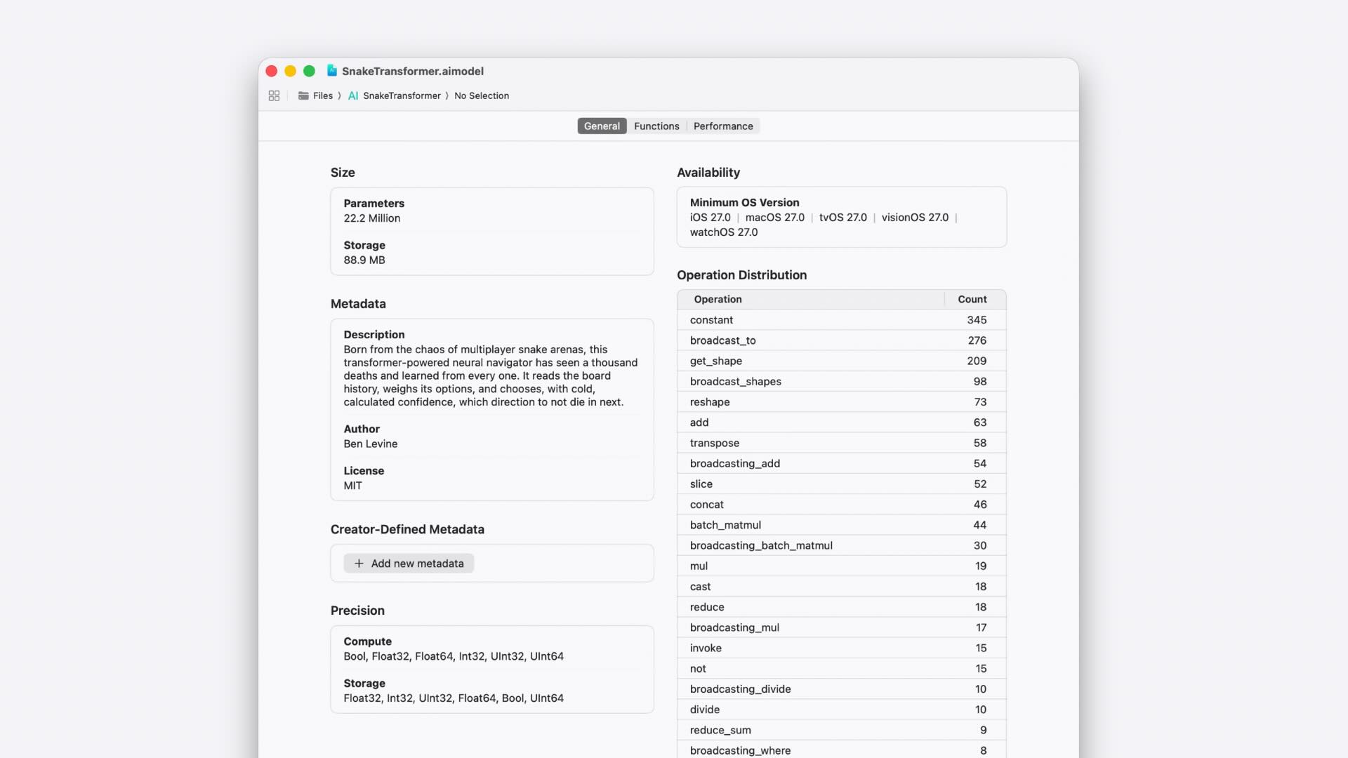 Exploring AI Models in Xcode