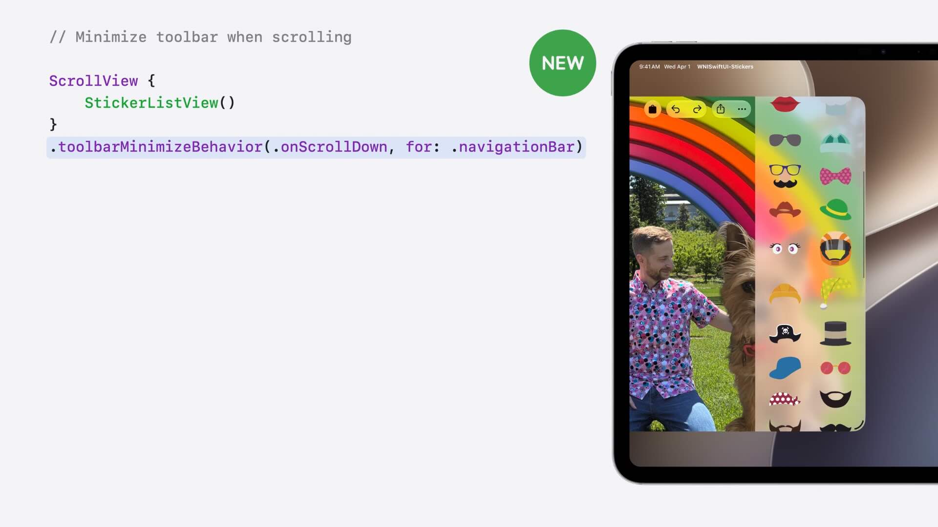 Automatically Minimizing Toolbars While Scrolling