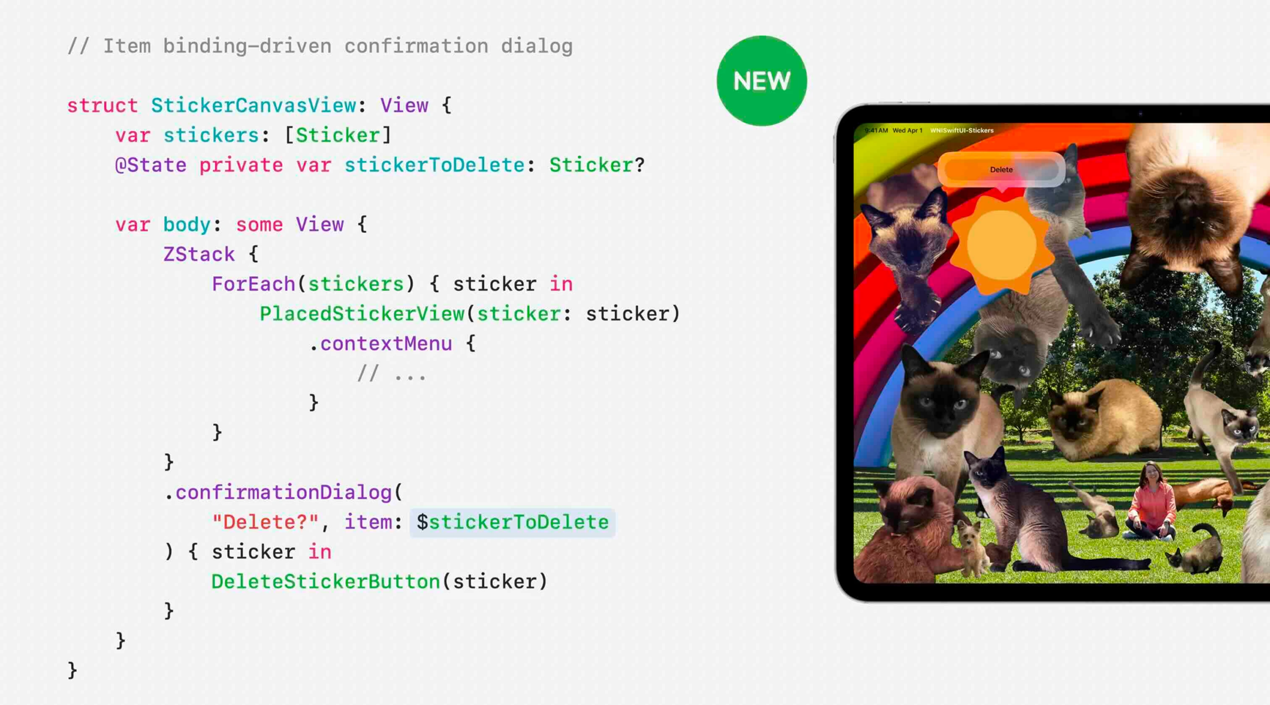Improved Confirmation Dialog APIs
